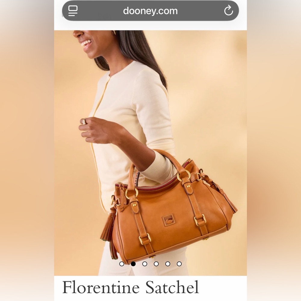 Dooney & Bourke Florentine Satchel - Brown
